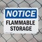 Signmission Flammable Storage OSHA Notice Sign, Plastic, 10in W x 7in L, 2PK OS-2PACK-NS-P-710-L-12782 - alternate 7